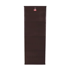 4-Rack Regular Shoe Rack – Holds 8 Pairs